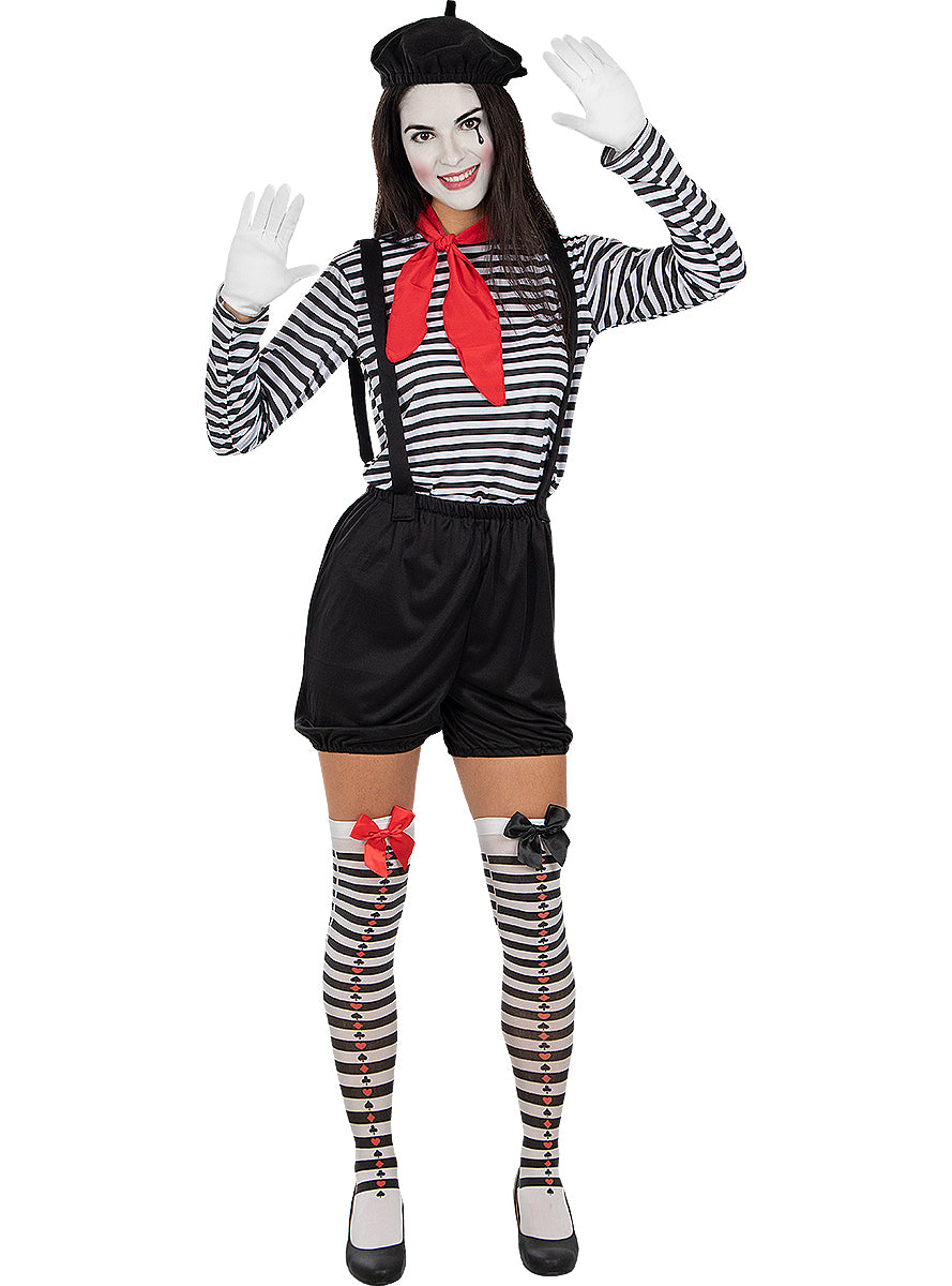Mime Costume for Women