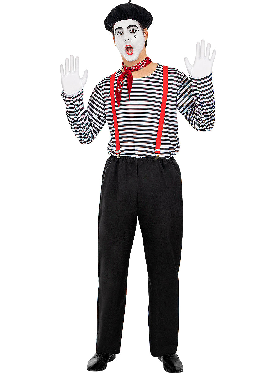 Mime Costume for Men