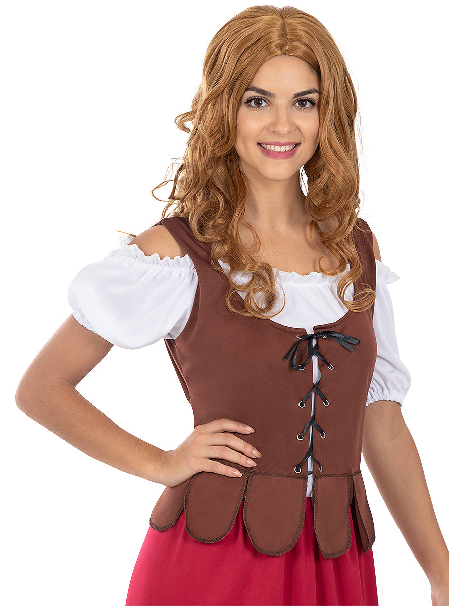 Classic Medieval Innkeeper Costume for Women