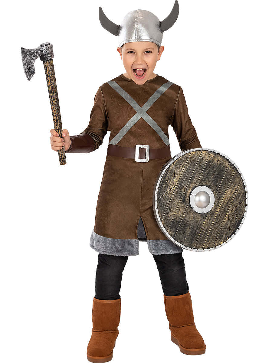 Viking Costume for Boys - Norse Warrior Adventure Outfit