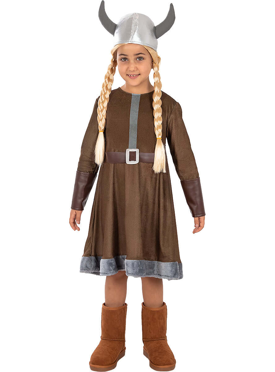Viking Costume for Girls - Norse Warrior Princess Outfit