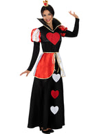 Širdžių karalienės (Queen of Hearts) kostiumas moterims – „Alisa Stebuklų šalyje“ (Alice in Wonderland)