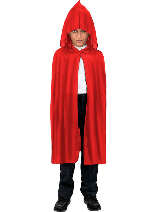 Red Devil Cape for Kids