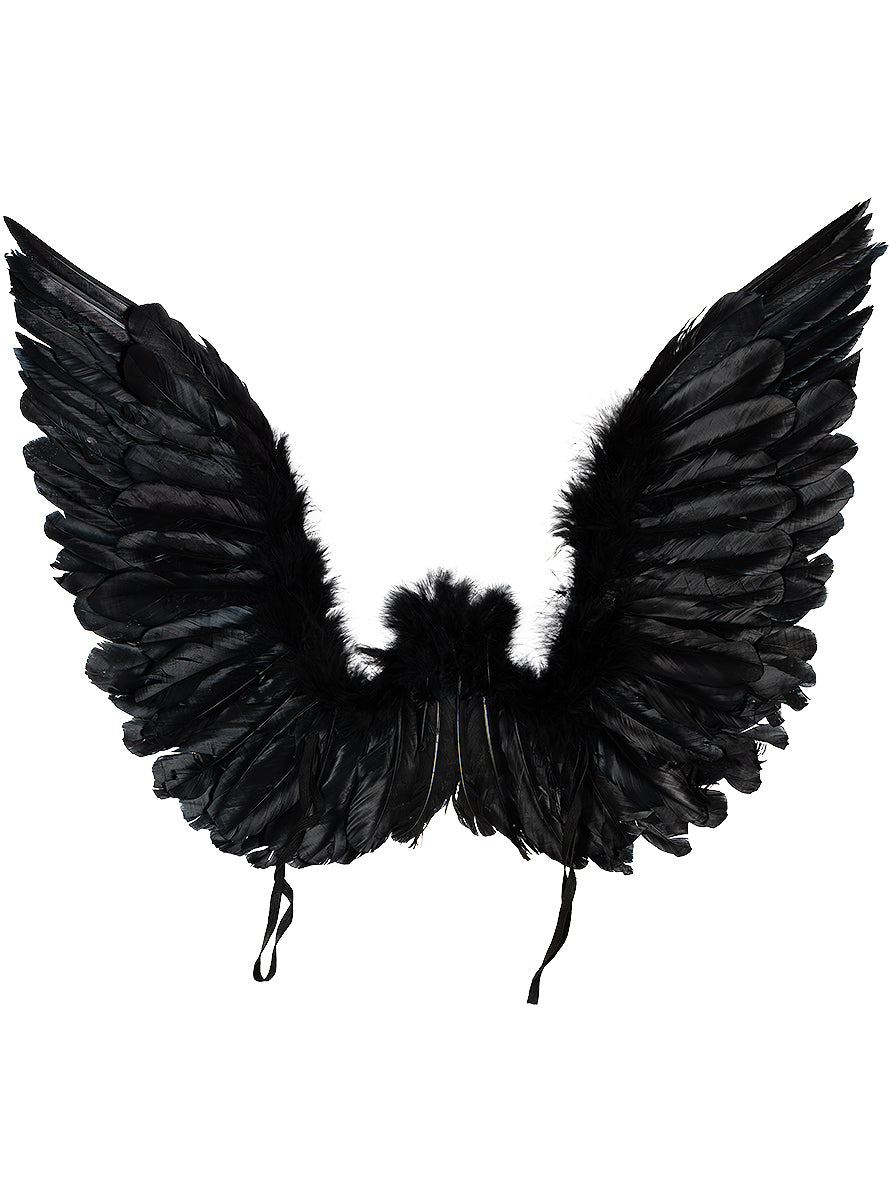 Karnavaliniai kostiumai, teminių vakarėlių apranga Black Angel Wings - Teminis.lt #karnavaliniai kostiumai #teminiai vakareliai