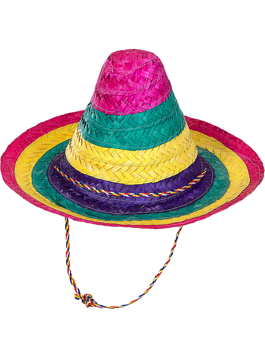 Multicolour Mexican Sombrero for Kids
