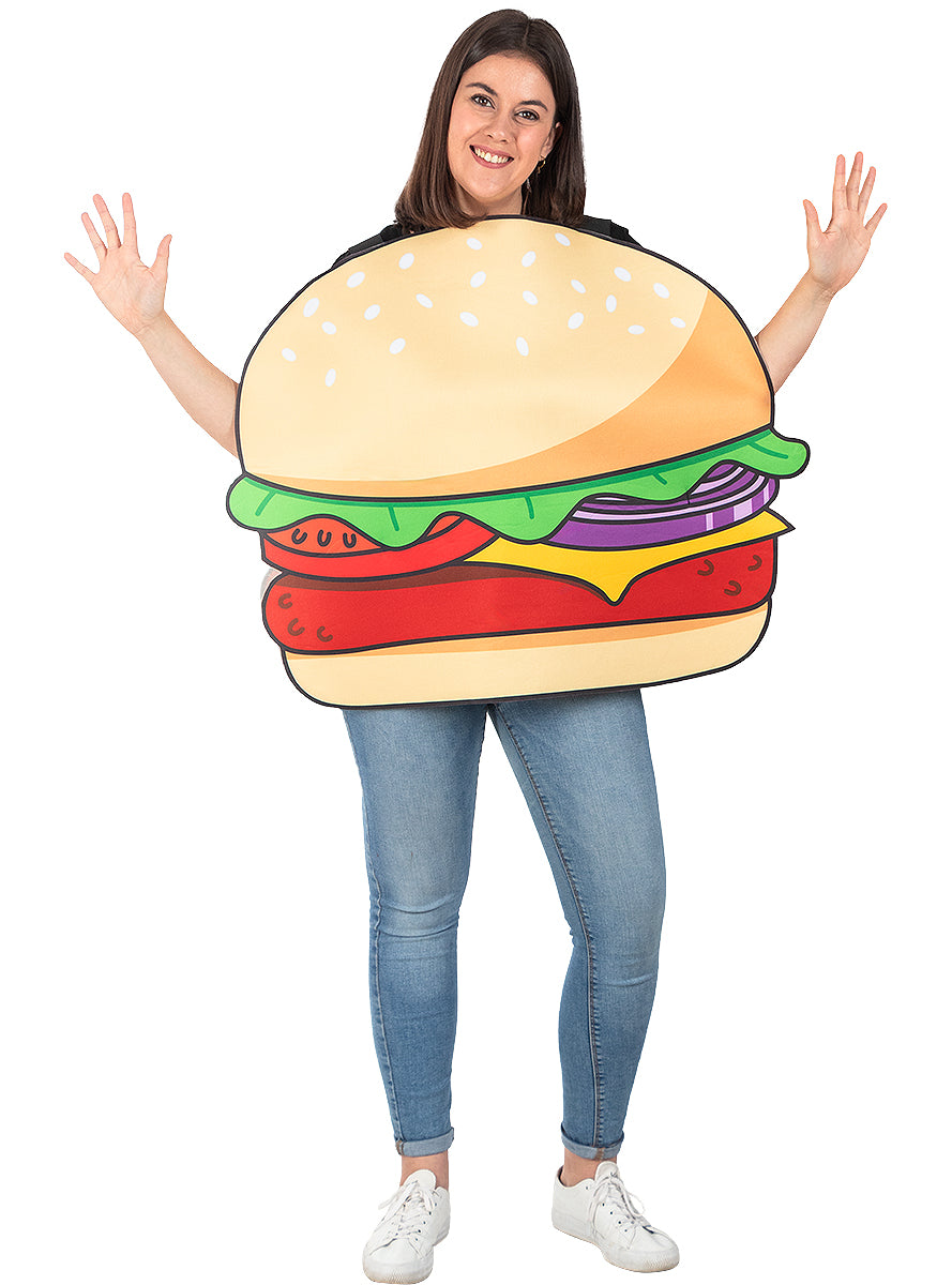 Hamburger Costume for Adults