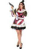 Premium Sexy Scary Clown Costume for Women