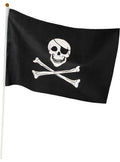 Jolly Roger Pirate Flag – Durable Skull & Crossbones Banner Teminis.lt