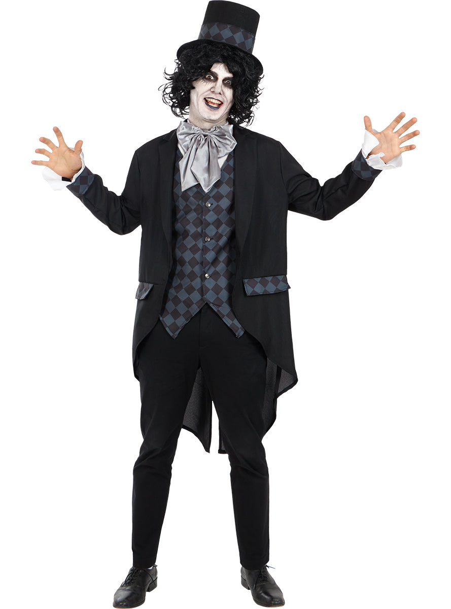 Dark Mad Hatter Costume for Men