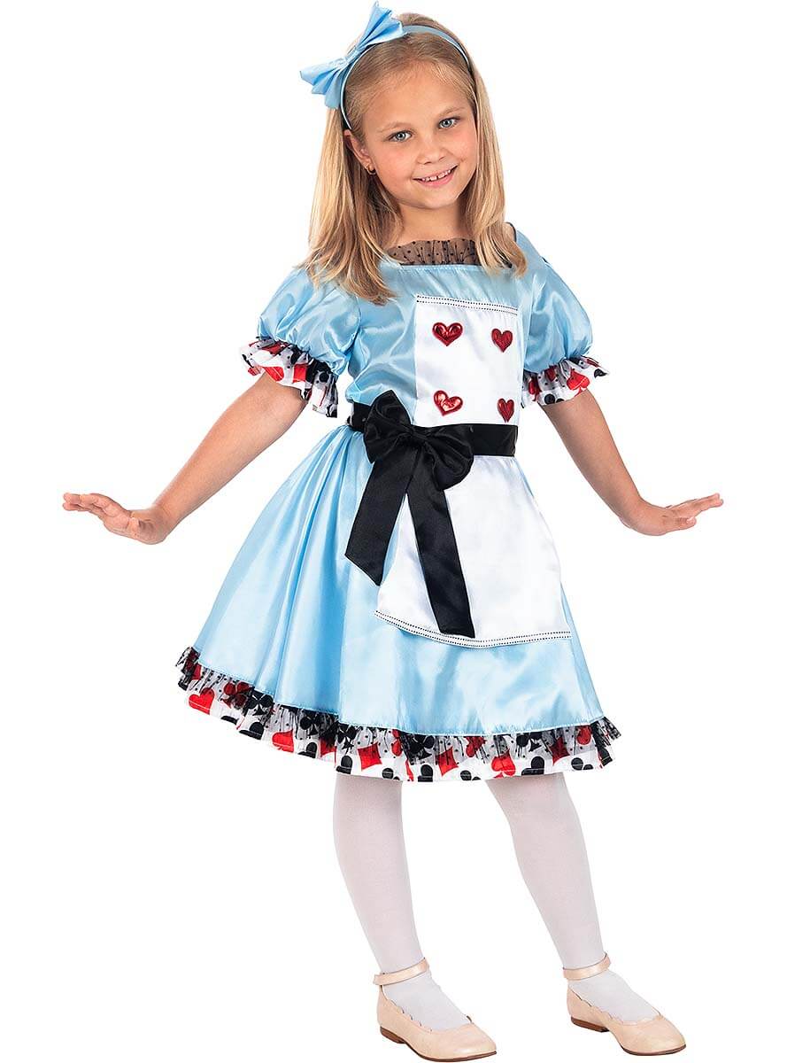 Deluxe Alice Costume for Girls - Alice in Wonderland Dress