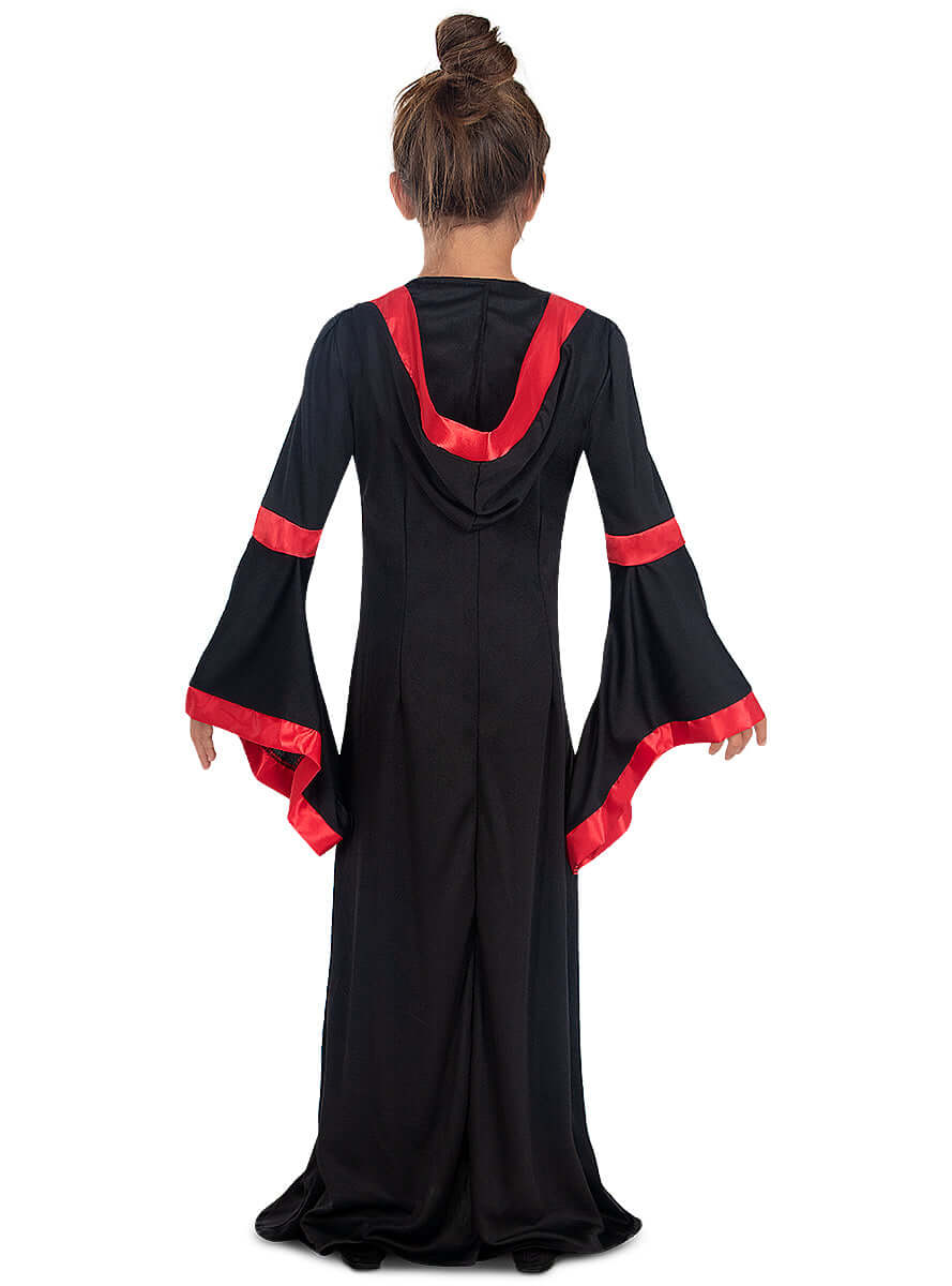 Vampire Priestess Costume for Girls - Gothic Princess Dress