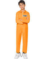Oranžinis kalinio kostiumas vaikams