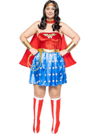 Seksualus Nuostabiosios moters (Wonder Woman) kostiumas moterims – DC Comics
