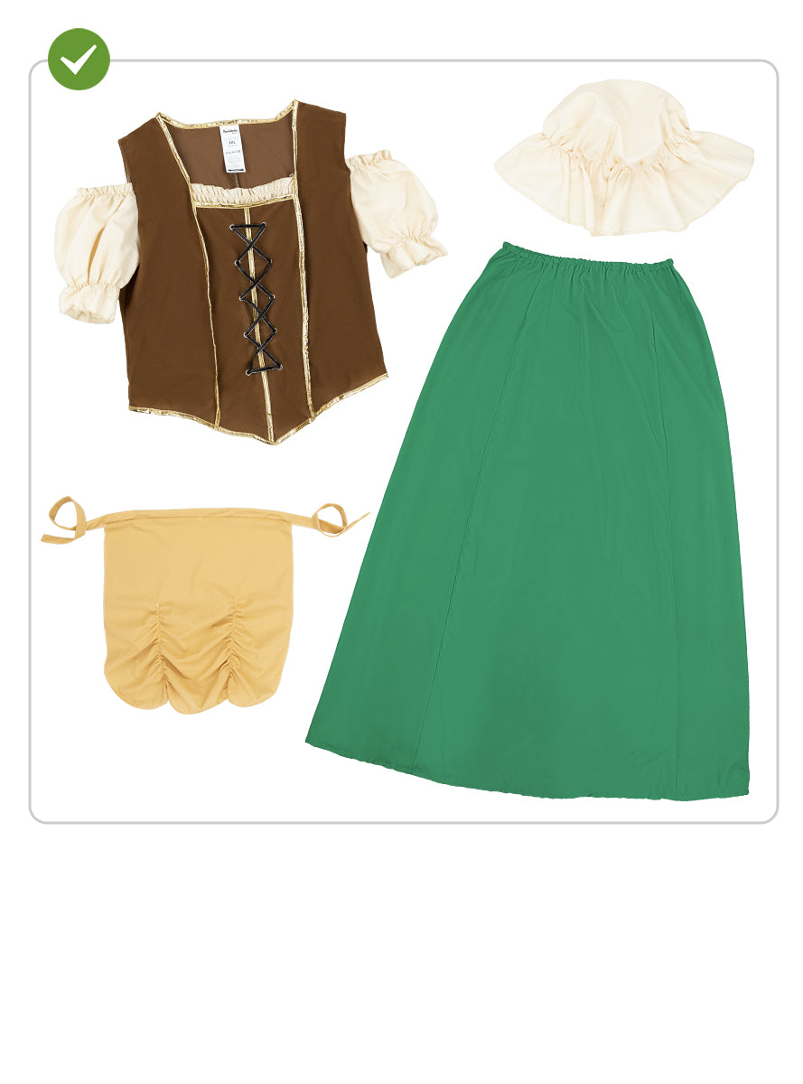 Medieval Innkeeper Costume for Women