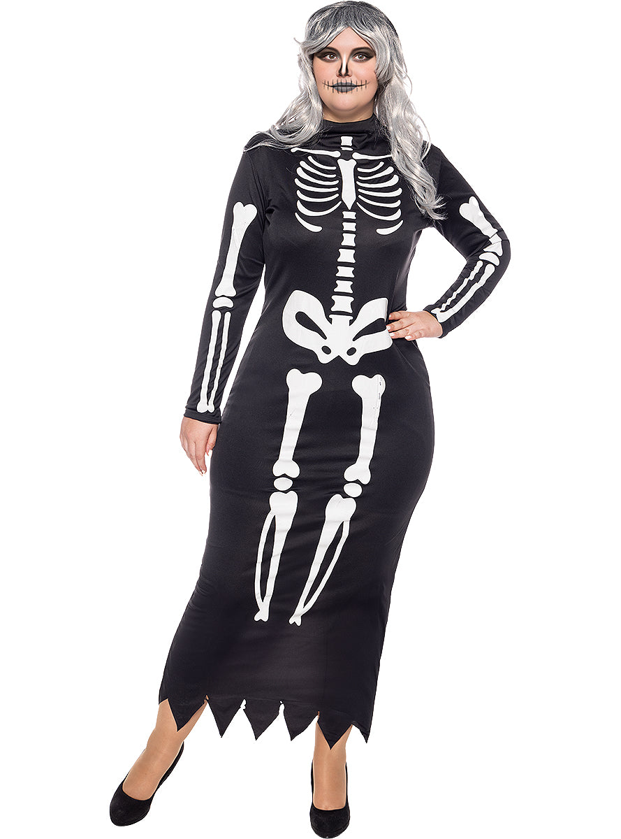 Elegant Skeleton Costume for Women