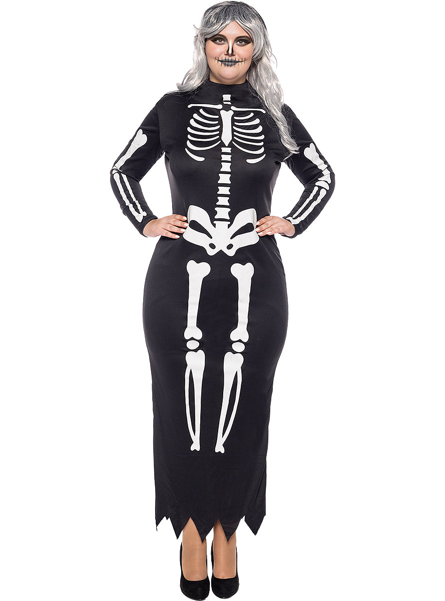 Elegant Skeleton Costume for Women