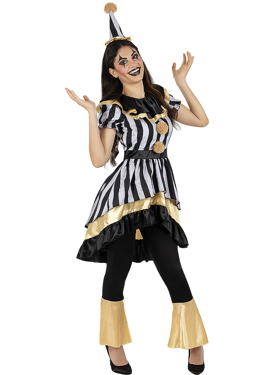 Deluxe Scary Clown Costume for Women