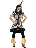 Deluxe Scary Clown Costume for Women