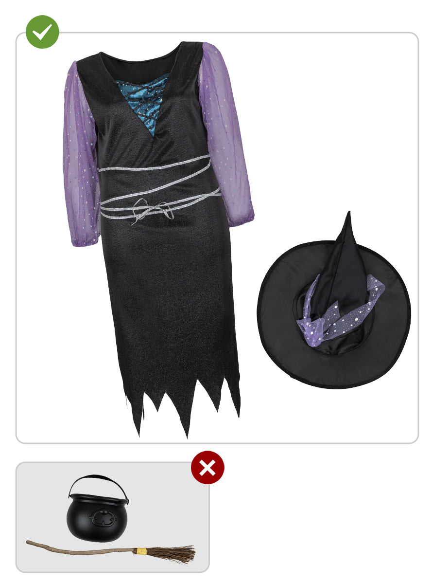 Classic Witch Costume for Women