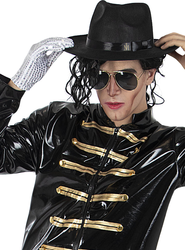 Michael Jackson Klasikinė skrybėlė ir pirštinė