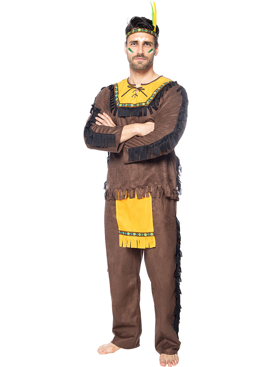 Deluxe Native American Costume for Men