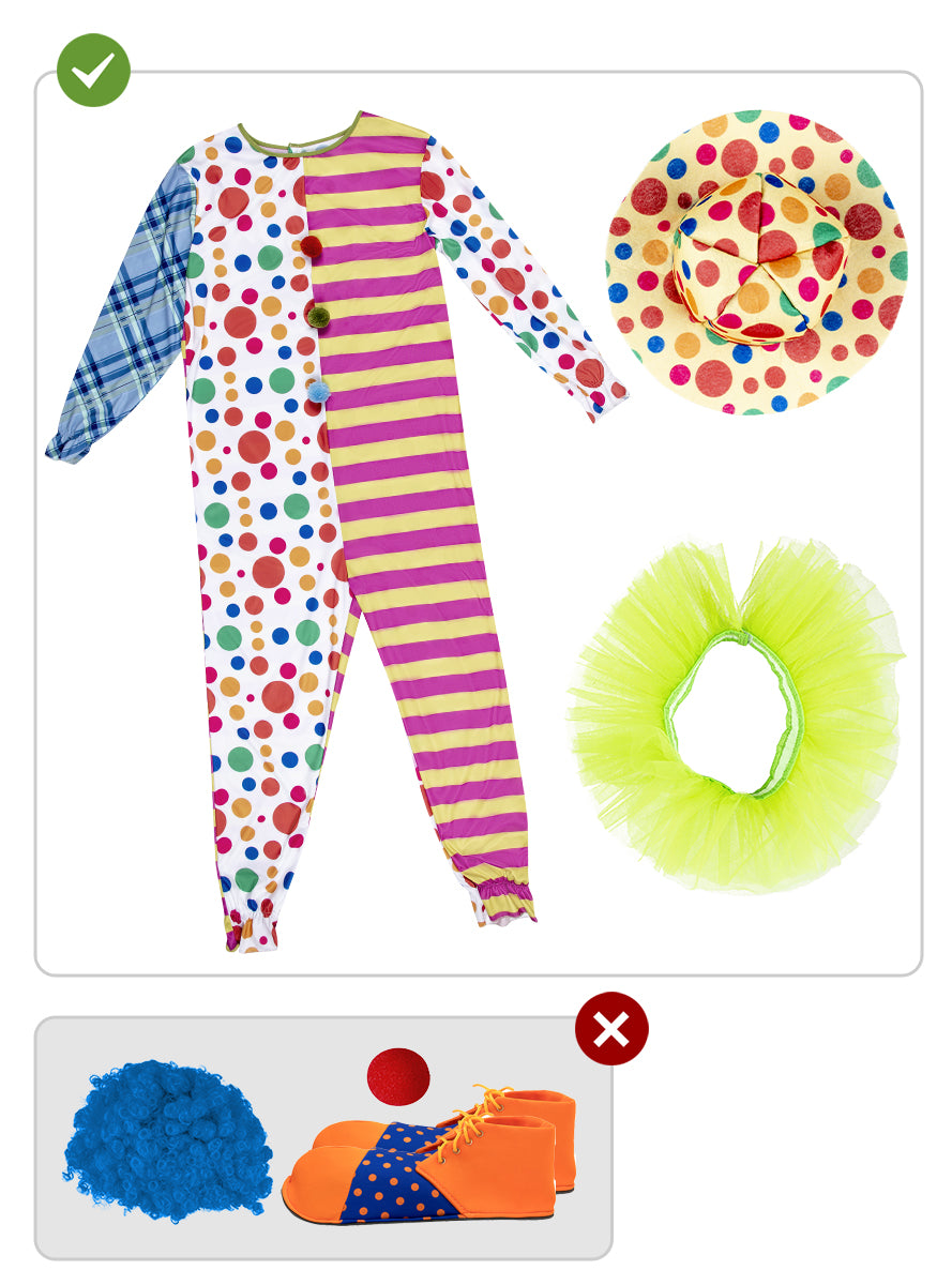 Deluxe Clown Costume for Men