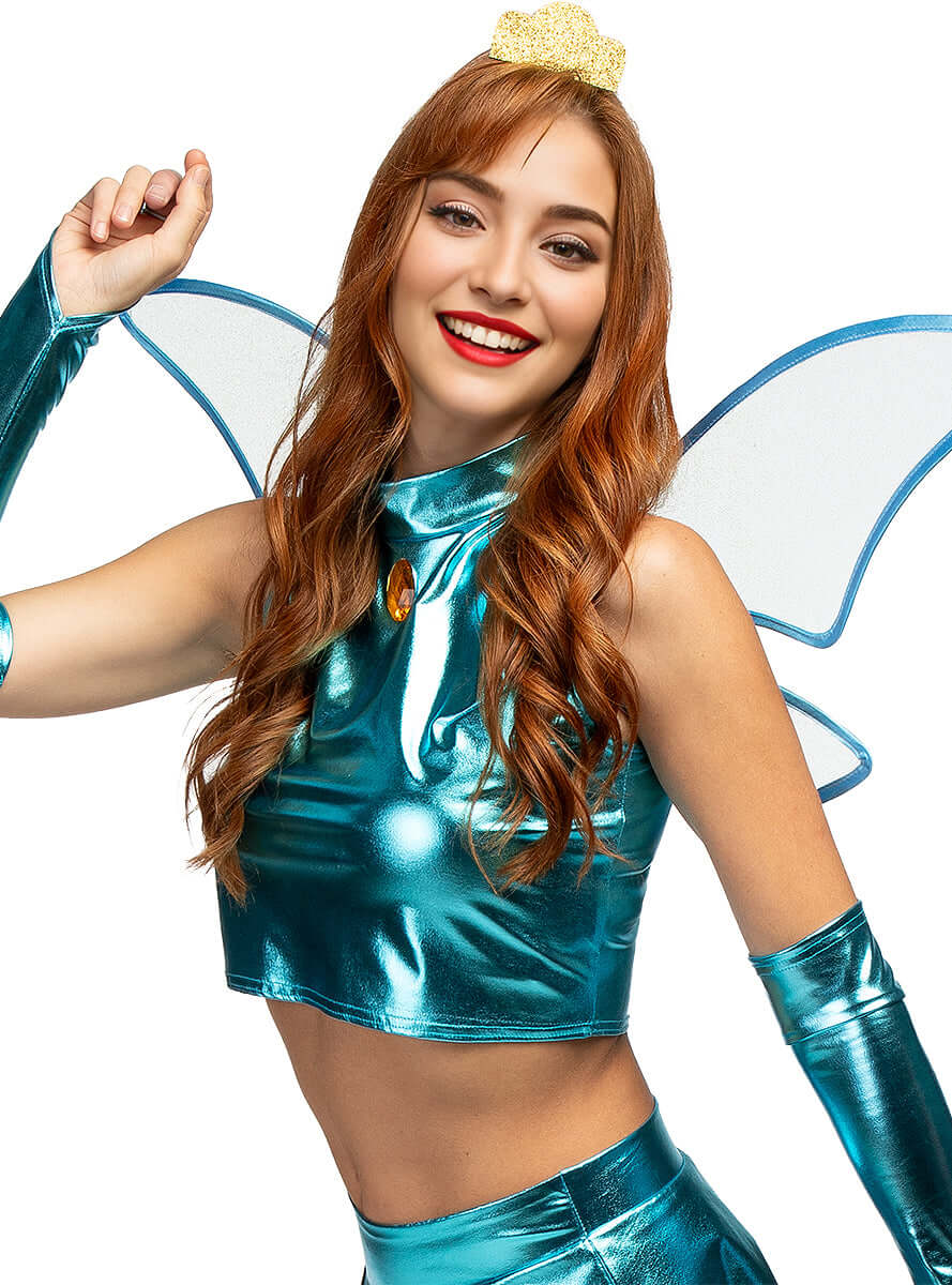 Bloom Costume for Women - Winx Club Official Fairy with Wings