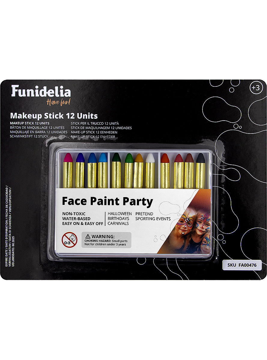 12 Make-Up Sticks