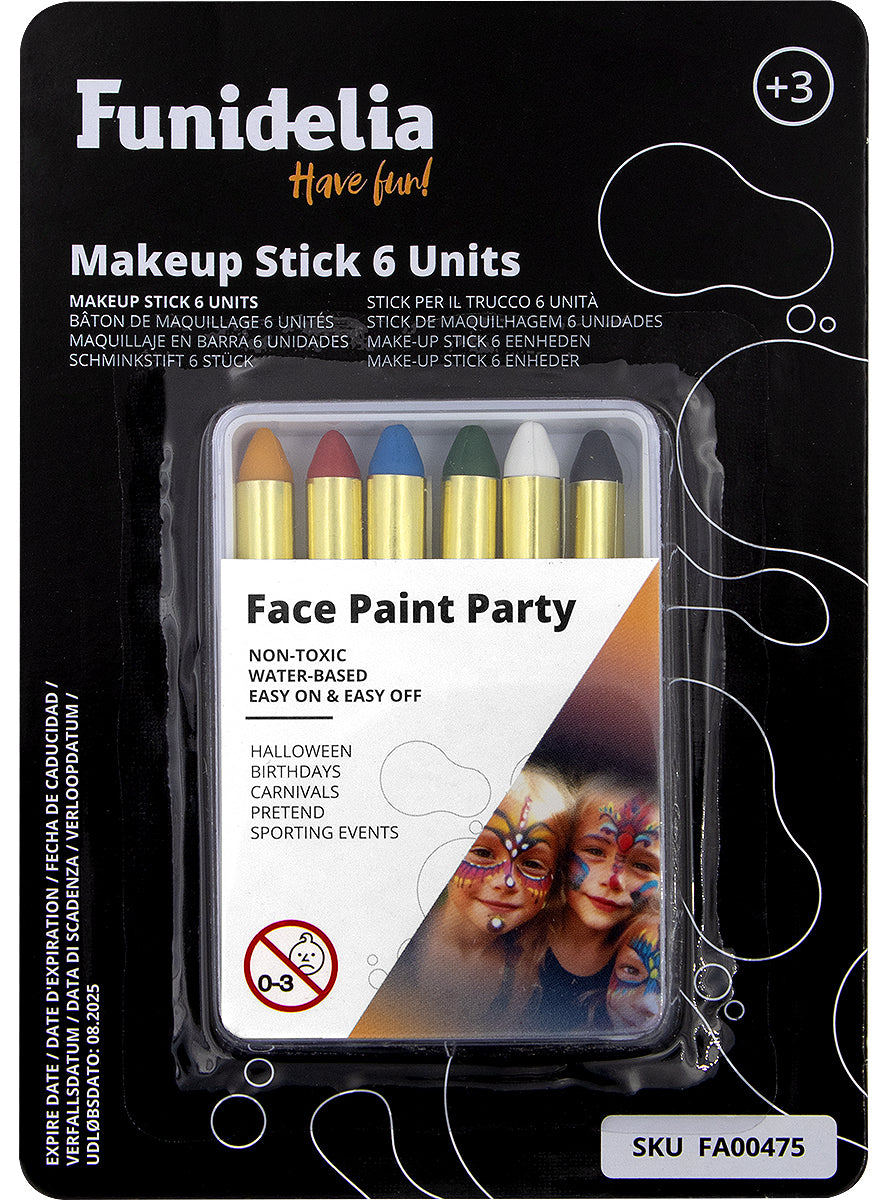 6 Make-Up Sticks