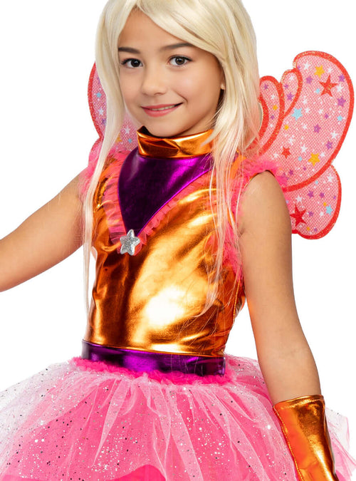 Stella Costume for Girls - Winx Club Official Fairy with Wings
