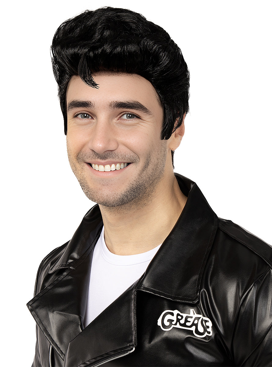 Karnavaliniai kostiumai, teminių vakarėlių apranga Danny Zuko Wig - Grease - Teminis.lt #karnavaliniai kostiumai #teminiai vakareliai