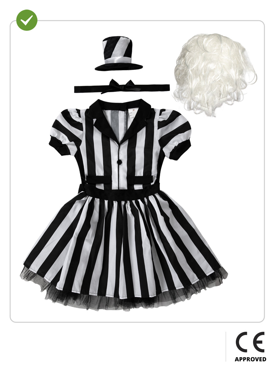 Beetlejuice Costume for Girls