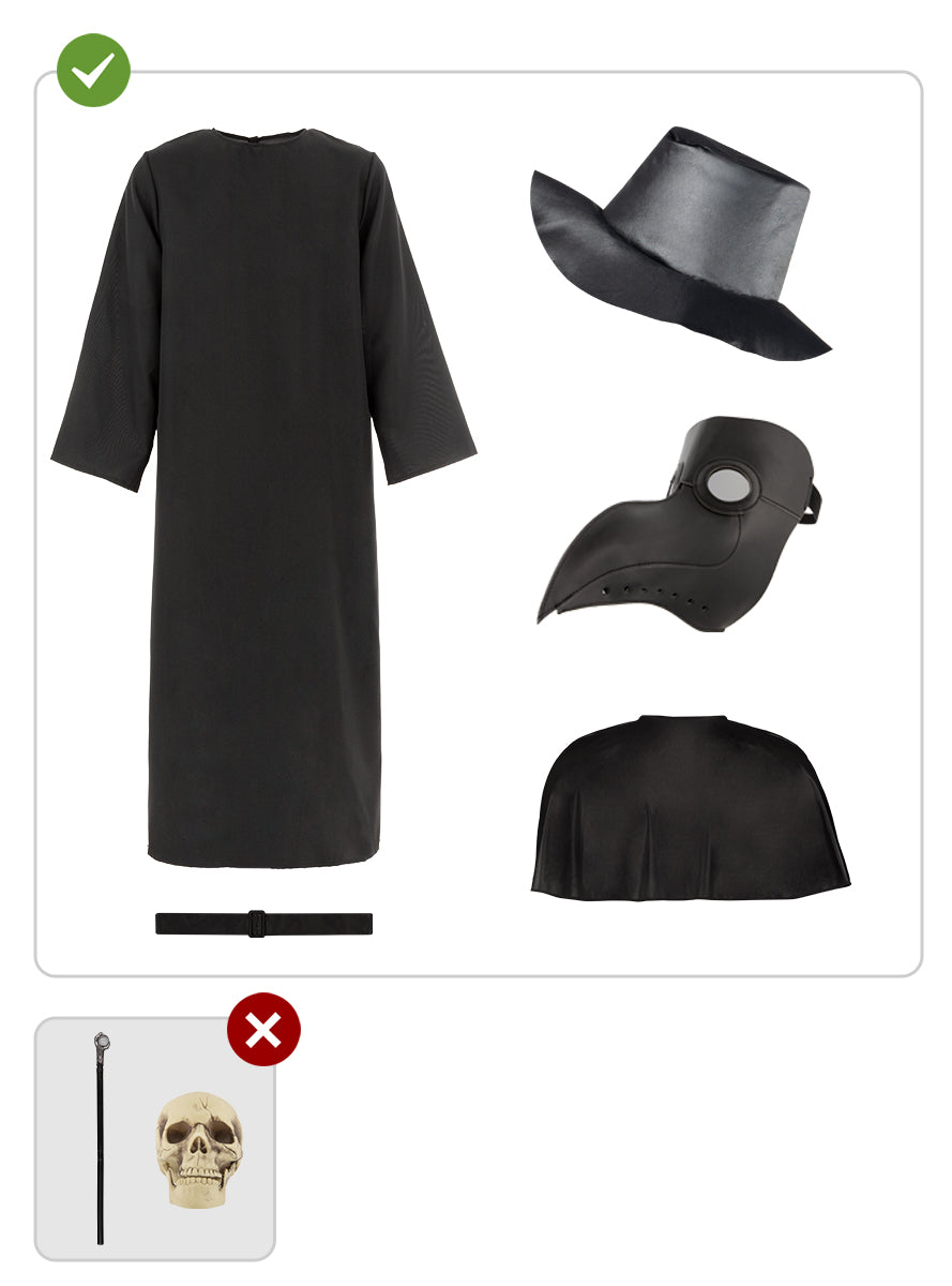 Plague Doctor costume for men