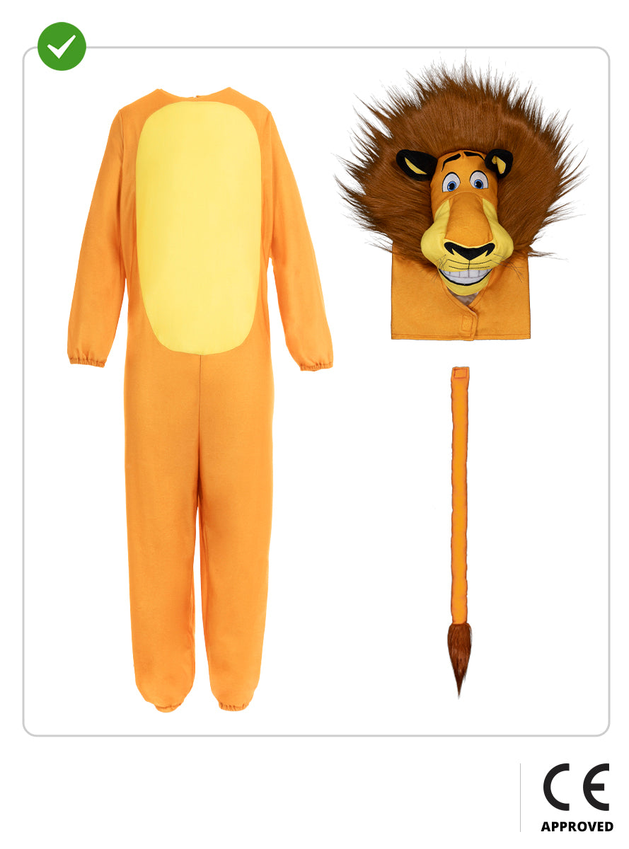 Madagascar Alex the Lion costume for kids