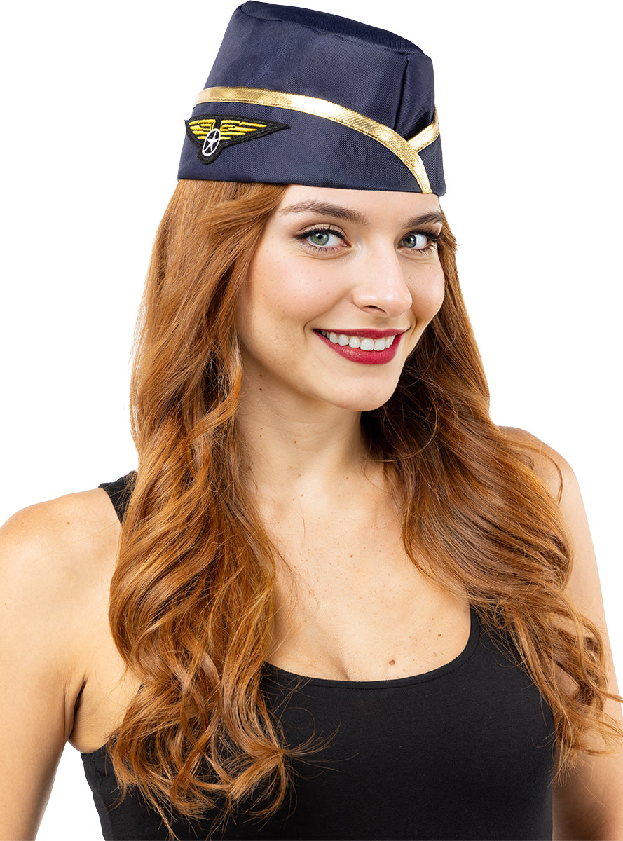 Karnavaliniai kostiumai, teminių vakarėlių apranga Air Hostess Hat - Teminis.lt #karnavaliniai kostiumai #teminiai vakareliai