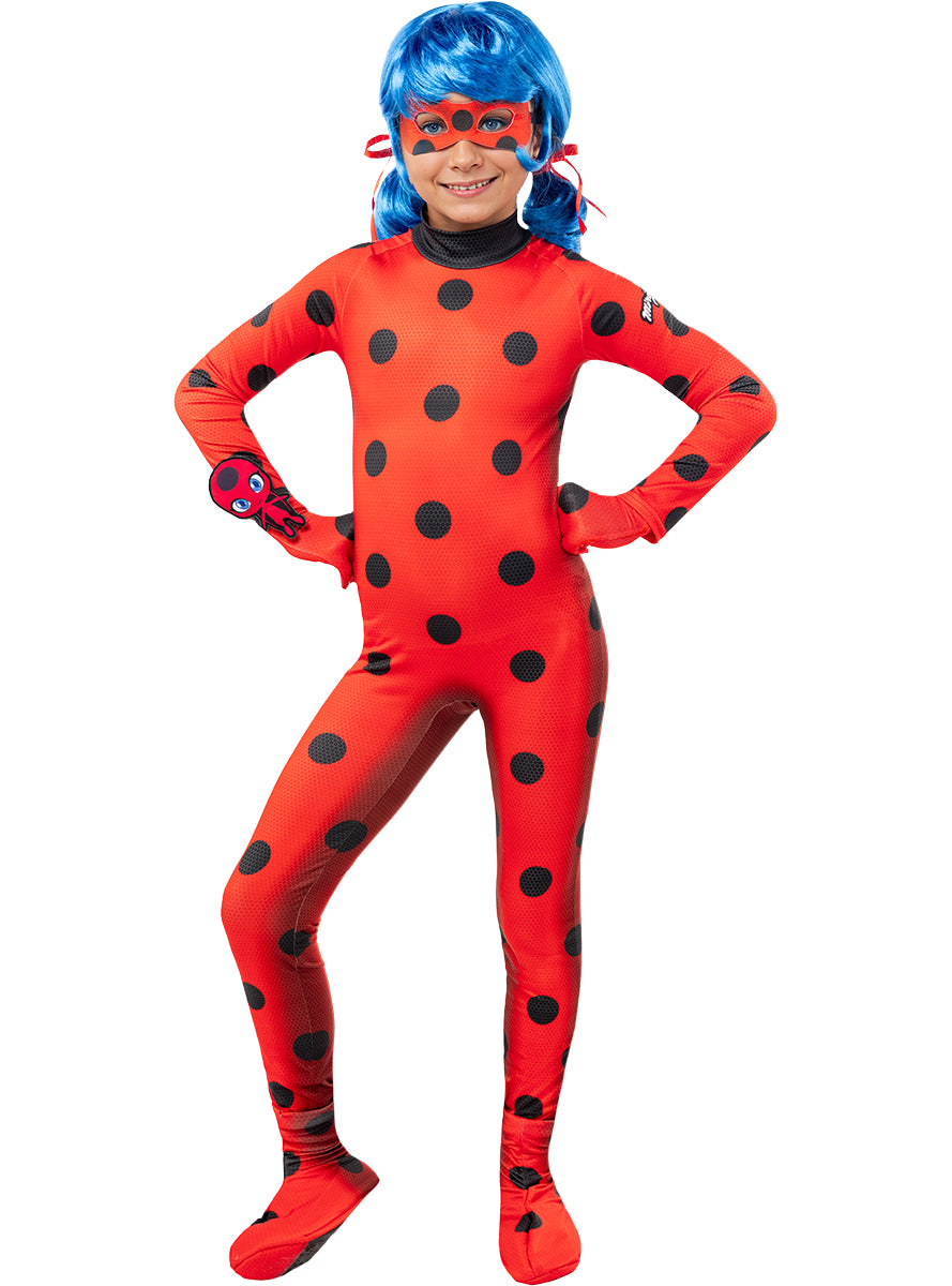 Miraculous Ladybug costume with accessories for girl