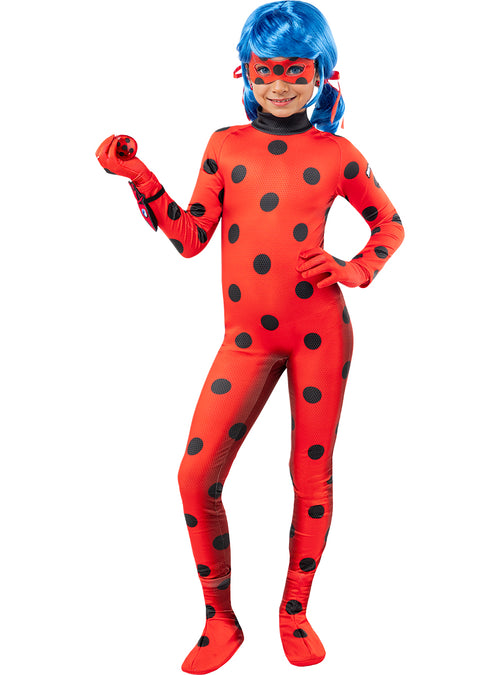 Miraculous Ladybug costume with accessories for girl