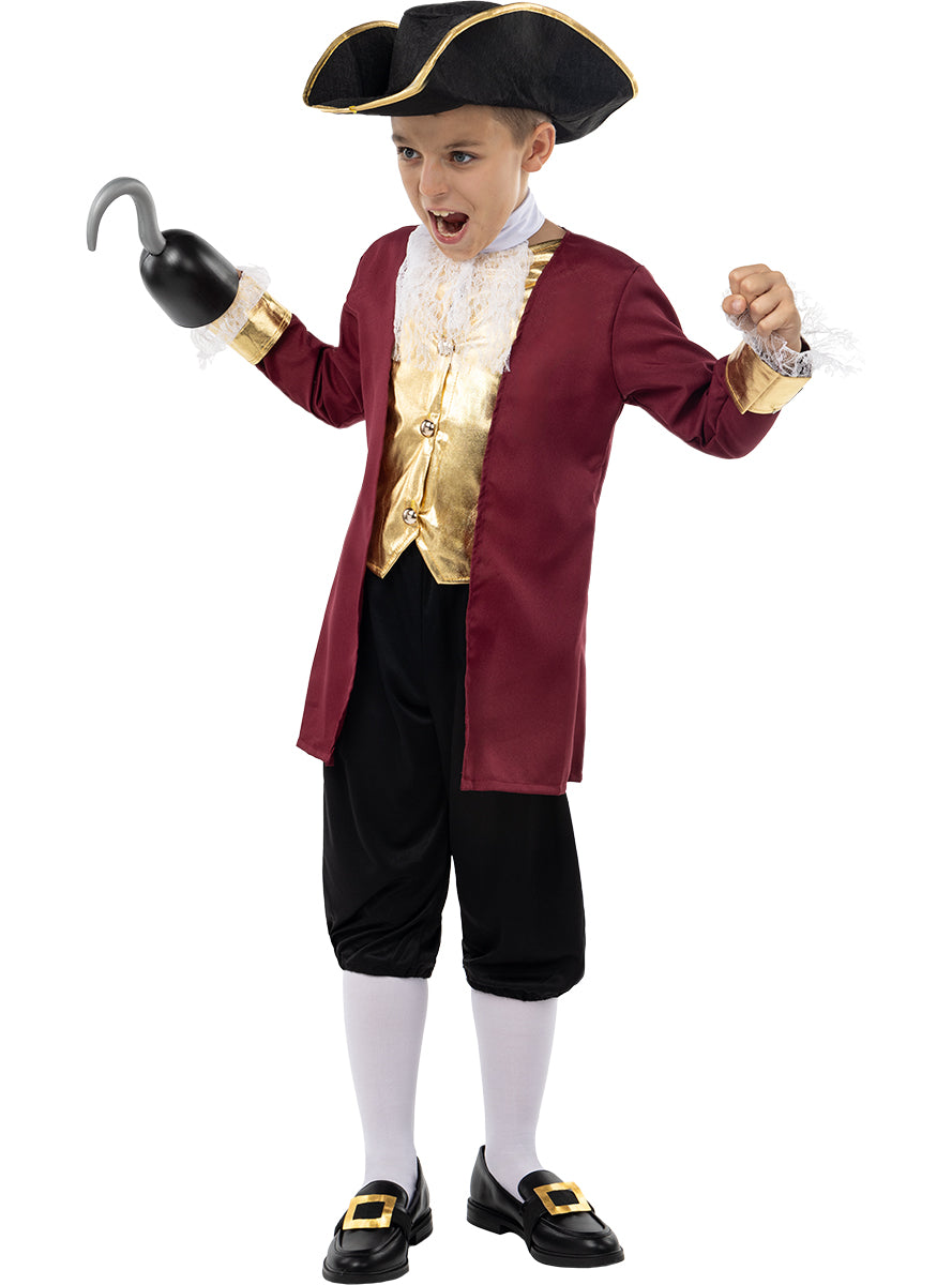 Captain Hook Costume for Boys
