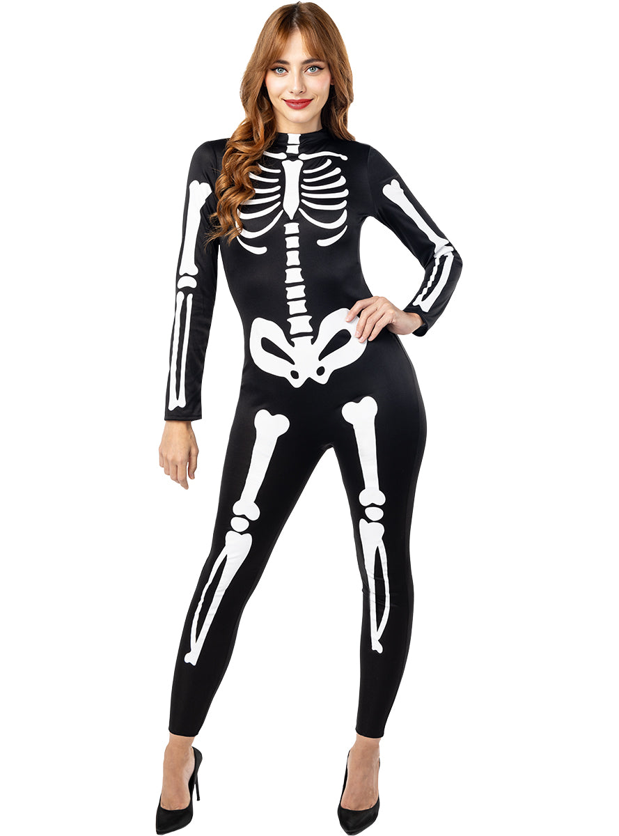 Skeleton Silhouette Costume for Women