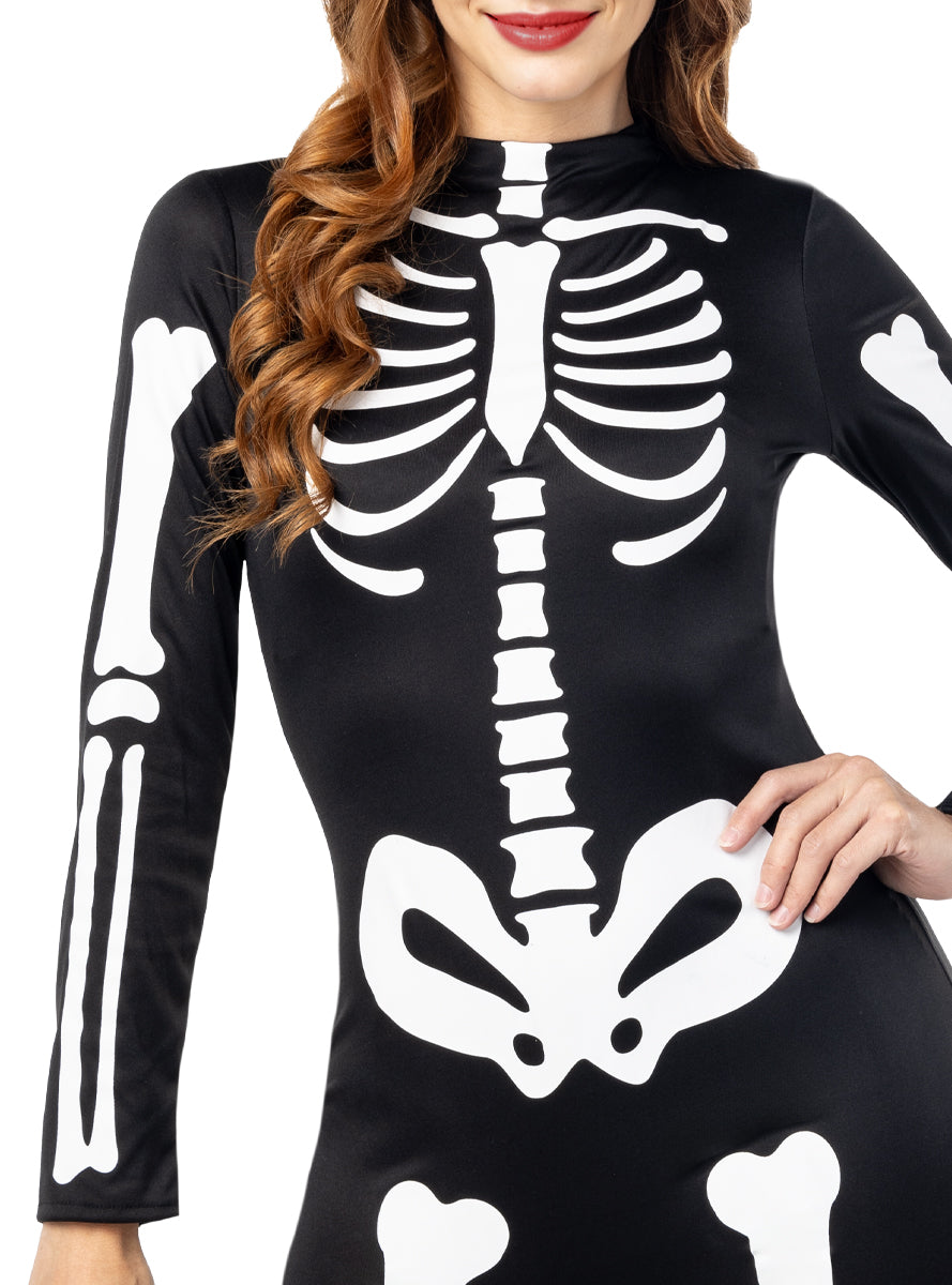 Skeleton Silhouette Costume for Women