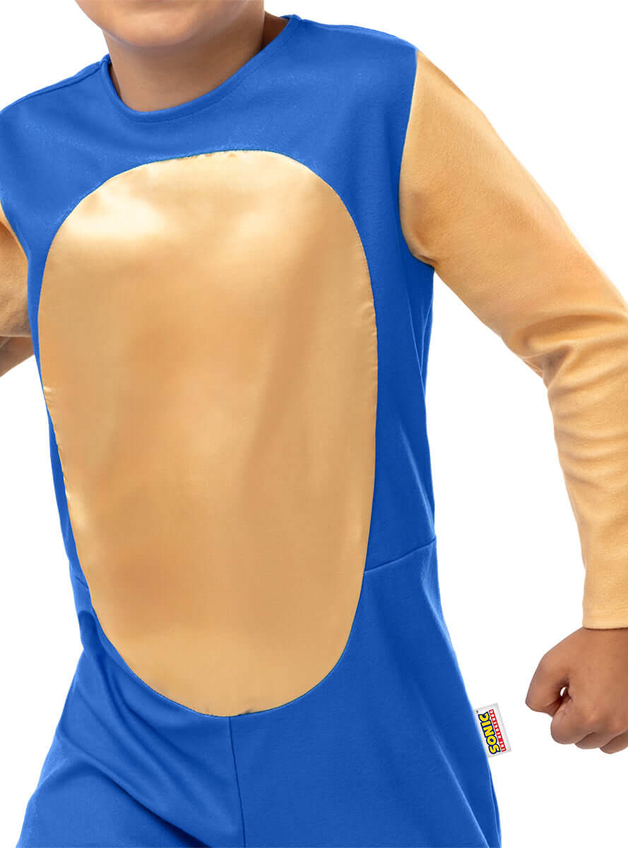 Sonic Costume for Kids – Official Blue Hedgehog Jumpsuit