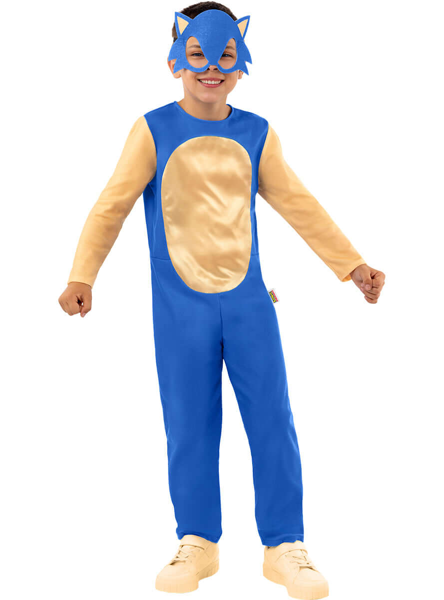 Sonic Costume for Kids – Official Blue Hedgehog Jumpsuit