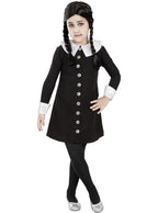 Wednesday Adams kostiumas mergaitėms