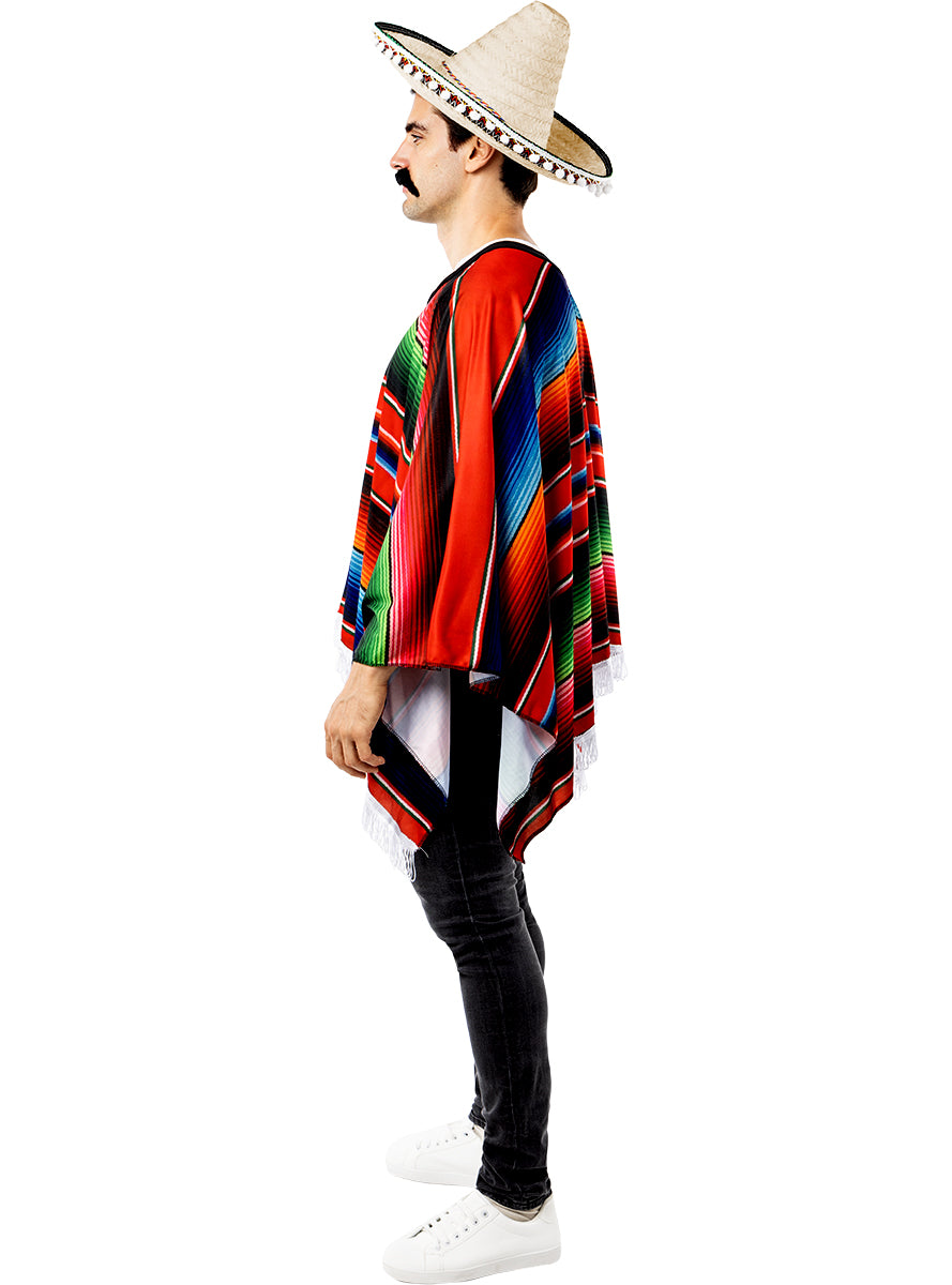 Mexican Poncho for Adults