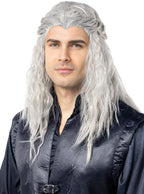 Geralto (Geralt) perukas vyrams – „Raganius“ (The Witcher)