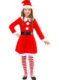 Mrs Claus Costume for Girls