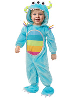 Spalvingo monstro kostiumas kūdikiams