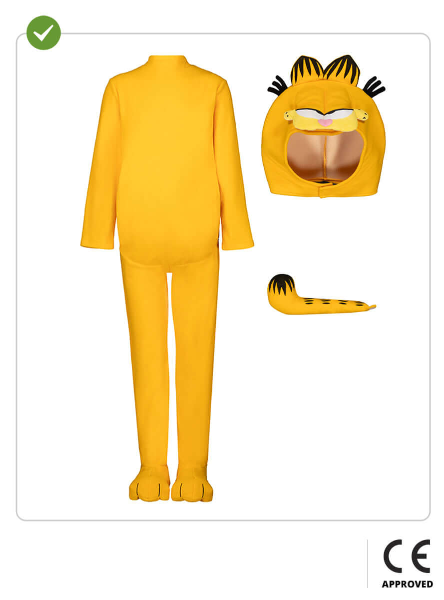 Garfield Costume for Kids – Official Licensed Character Outfit