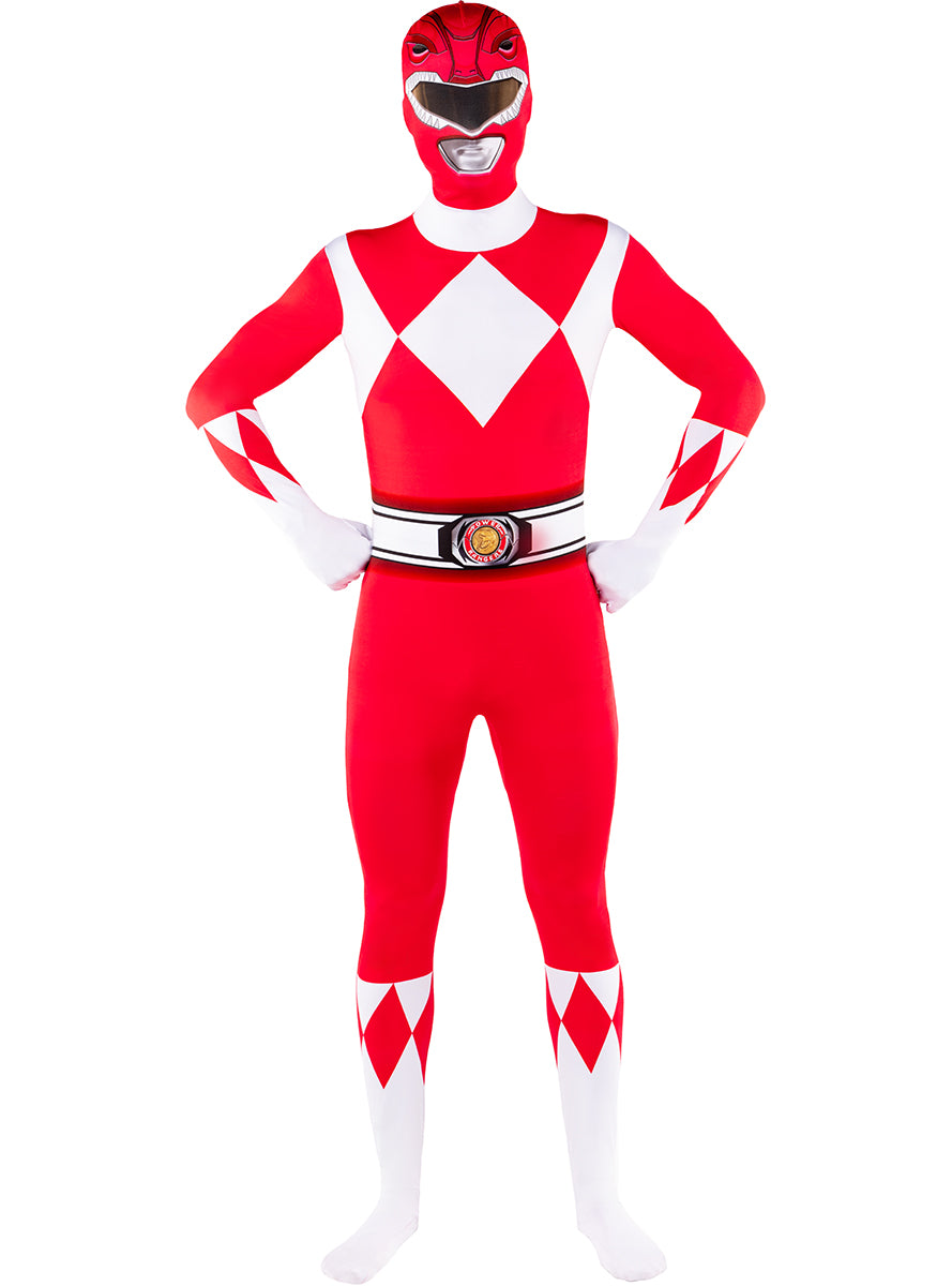 Red Power Ranger second skin costume