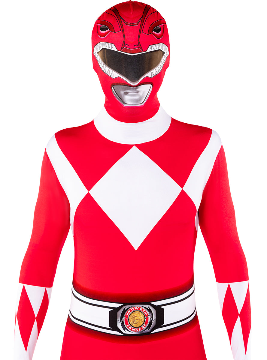 Red Power Ranger second skin costume